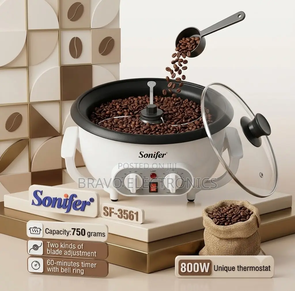 Sonifer Coffee Roaster 750g – Coffee, Popcorn Peanut Roaster