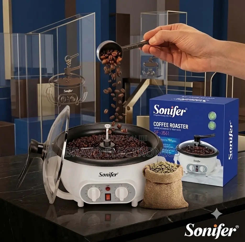 Sonifer 750g Coffee Roaster Professional Multi-Purpose Roasting Machin