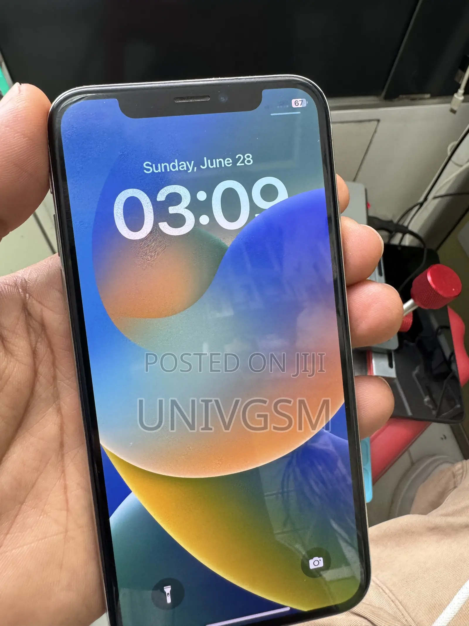 Apple iPhone X 256 GB Silver
