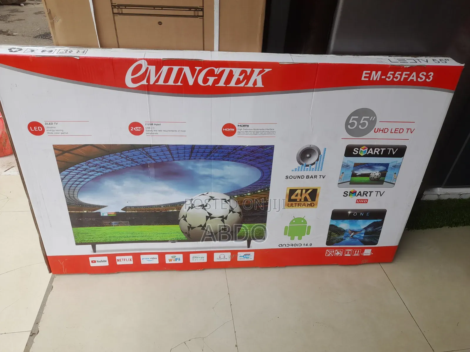 Eminegtek Smart Tv Model Em 55fa S3 Quality Tv Framless