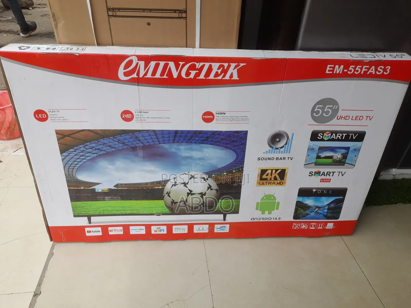 Eminegtek Smart Tv Model Em 55fa S3 Quality Tv Framless