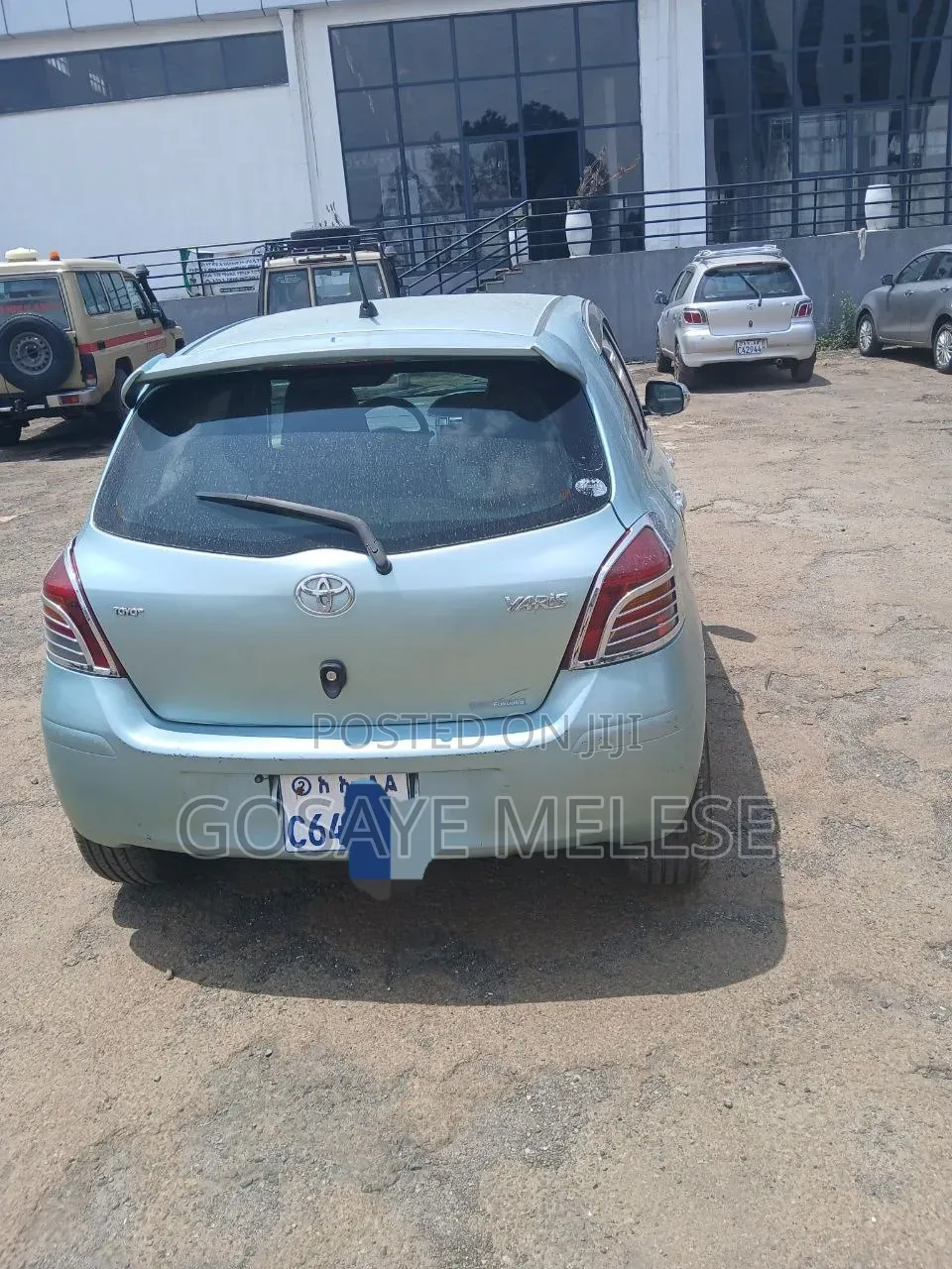 Toyota Yaris 2008 Blue