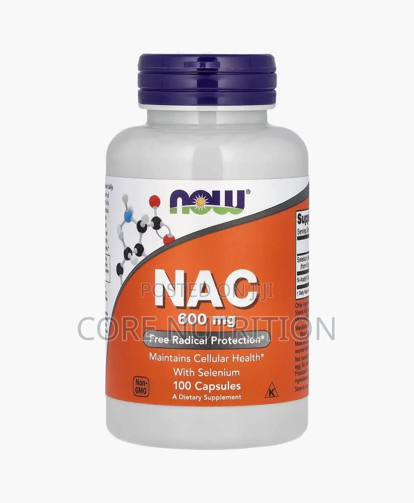 Nac 600mg , 100 Capsules