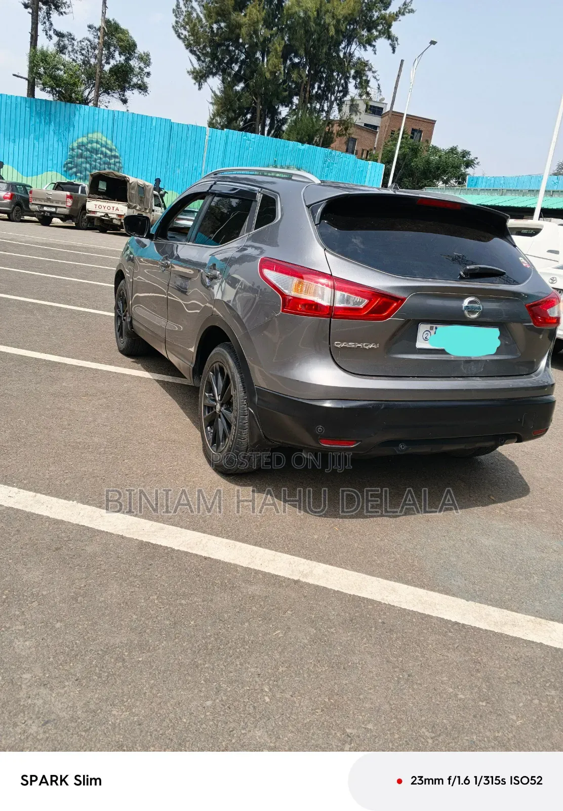 Nissan Qashqai 2017 Gray