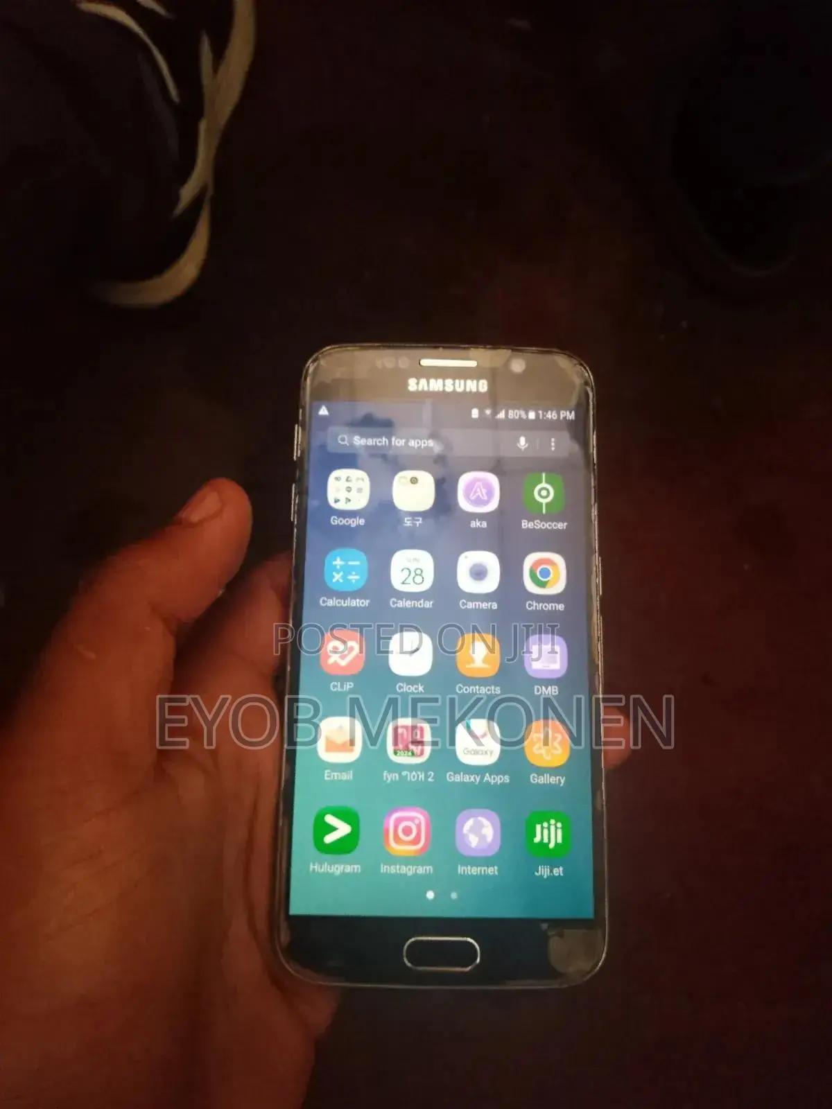 New Samsung Galaxy S6 64 GB Gray