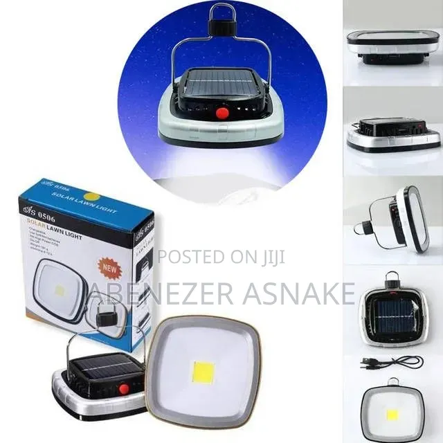 Solar And Rechargeable Lawn Light