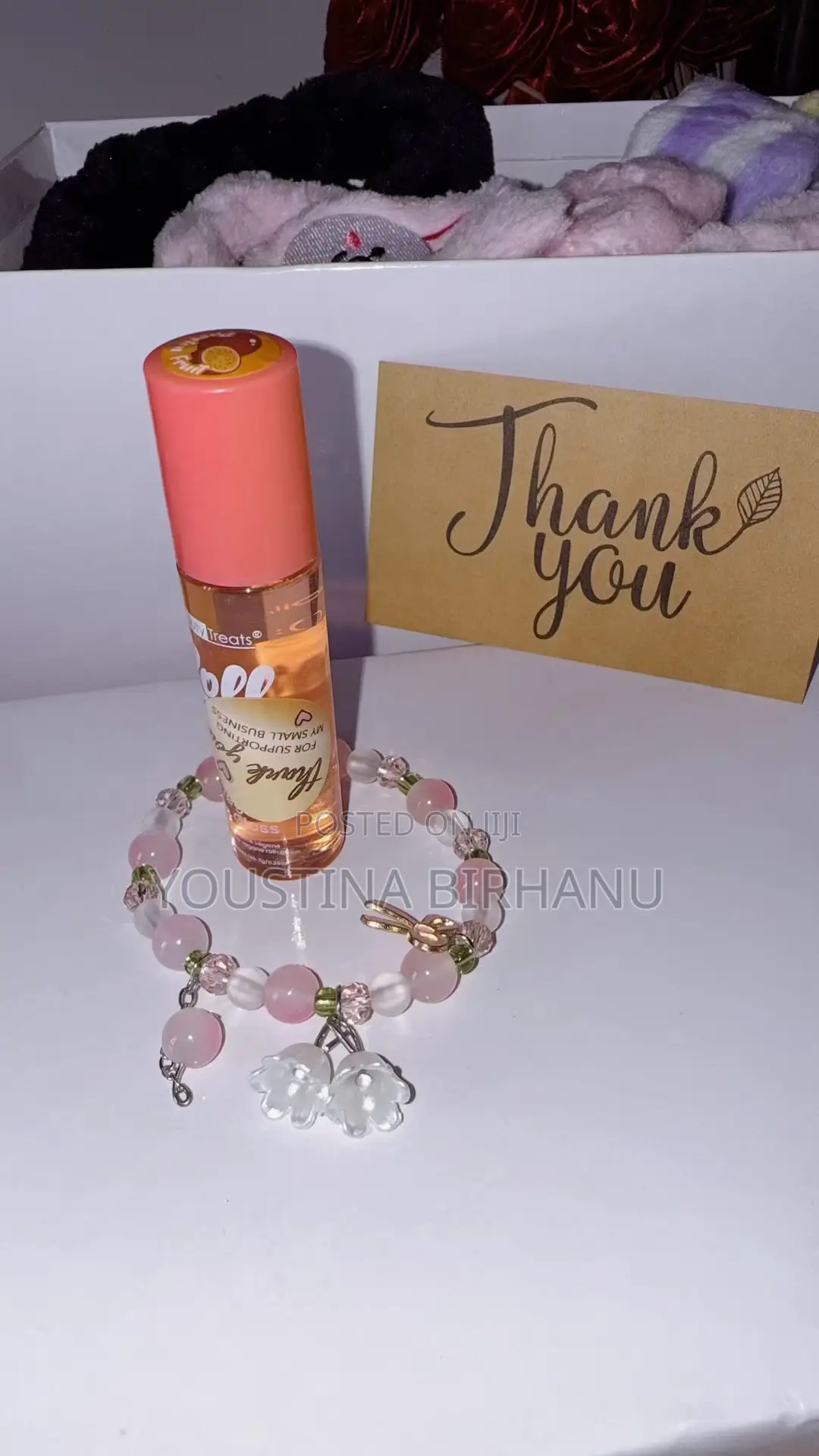 Lipgloss With Bracelet