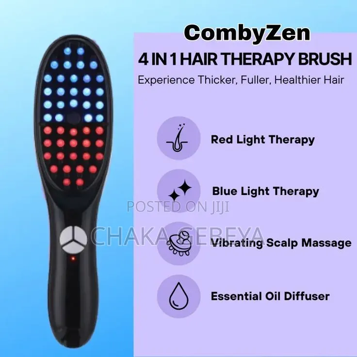 Nanofog 3-in-1 Scalp Comb – Boost Hair Health,
