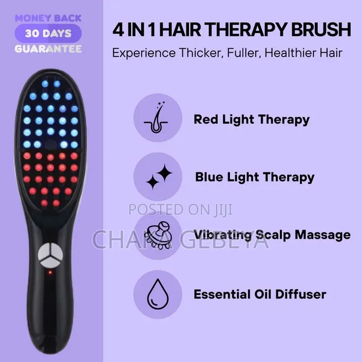 Nanofog 3-in-1 Scalp Comb – Boost Hair Health,