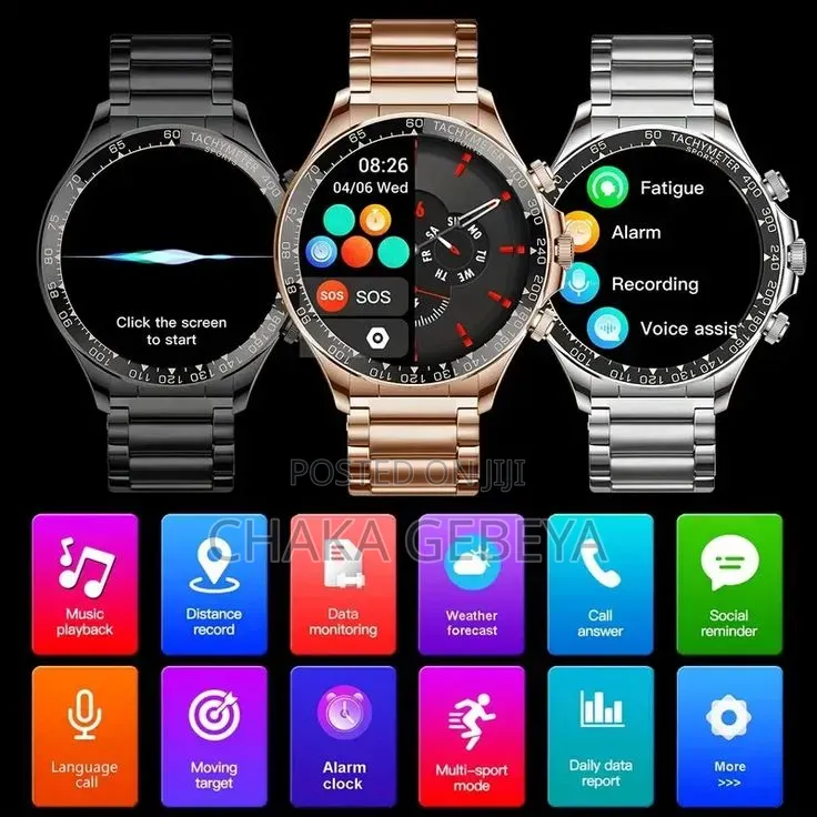 Hainoteko Rw-78 Smartwatch – 10-Day Battery, Bluetooth Calling,