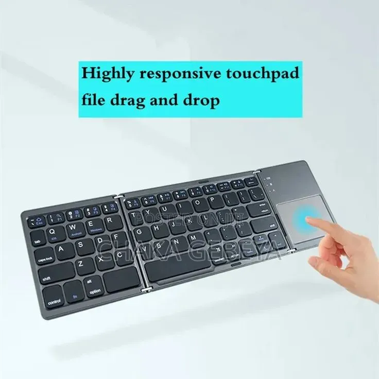 Wireless Keyboard With Touch Mouse – All-in-One for Smart Tv,