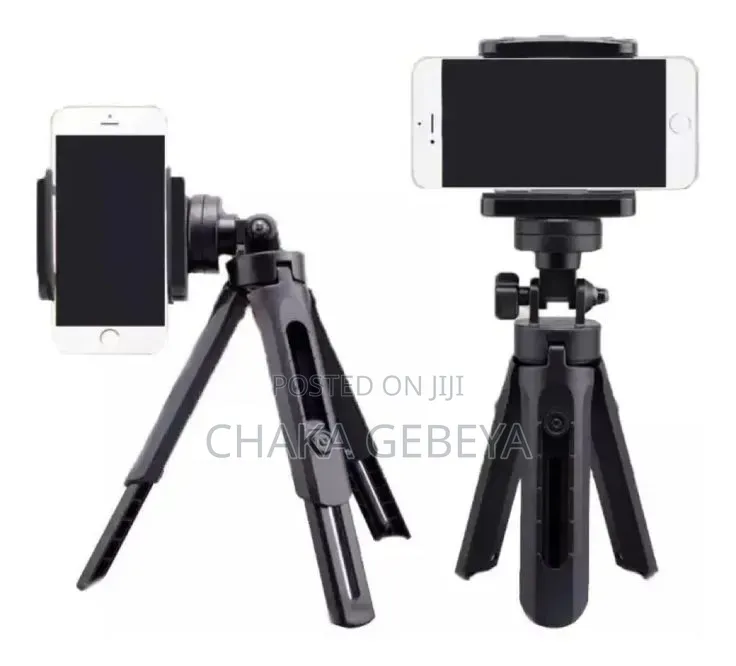 Jmary Portable Tabletop Tripod – 360° Panoramic Head for Mobile,