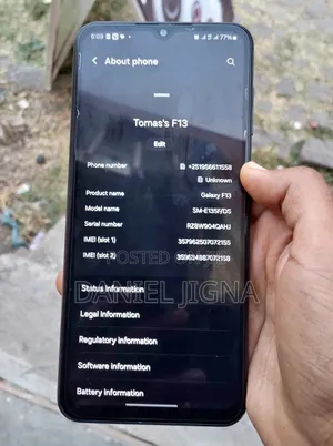 New Samsung Galaxy F13 64 GB Black
