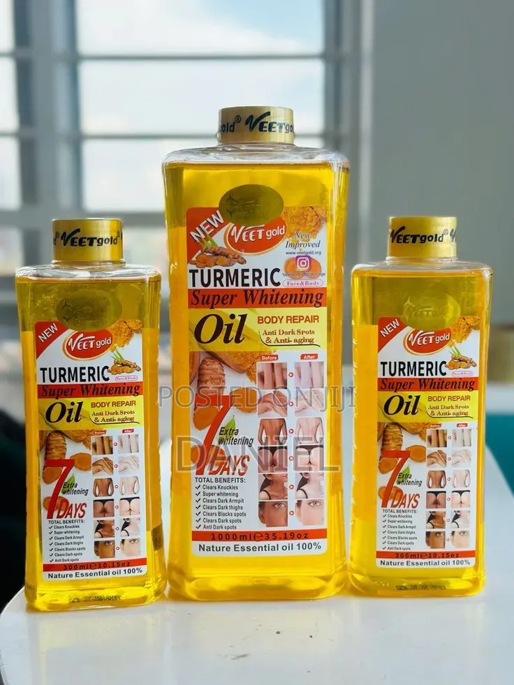 Tumeric Whitening Oil