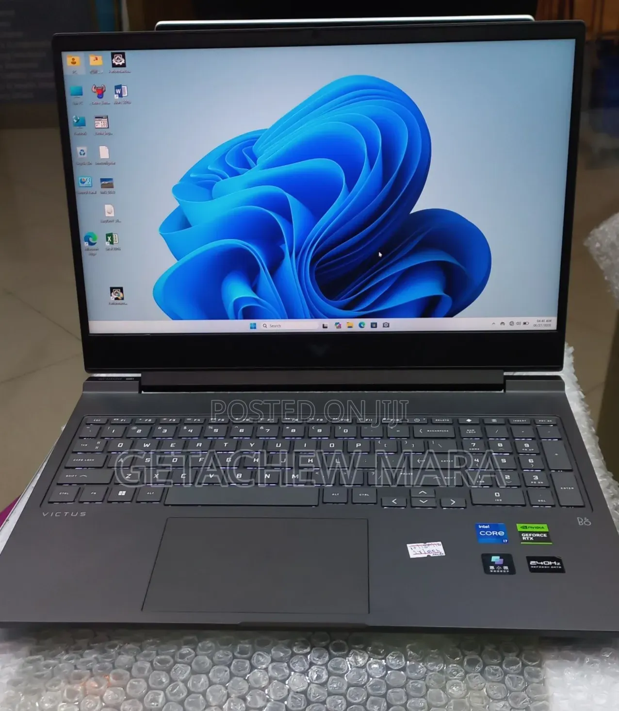 New Laptop HP Victus 15 16GB Intel Core i7 SSD 1T