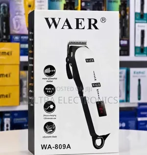 Waer Wa-809a Professional Hair Clipper – Precision in Every Cut!