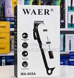 Waer Wa-809a Professional Hair Clipper – Precision in Every Cut!