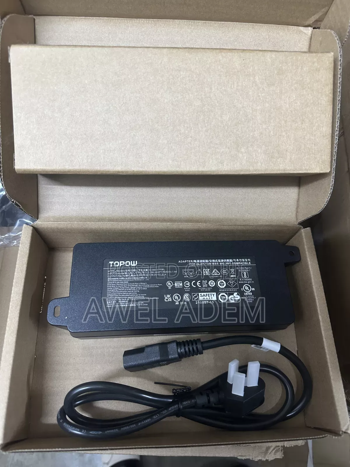 Topow Ad-560161t0e Poe Adapters 56v 90w