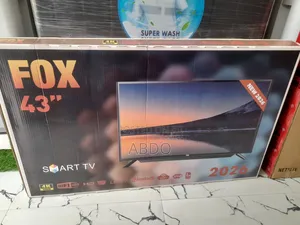 Fox Smart Tv 43 Inch Andraid Doubel Gelass Secrine 2026