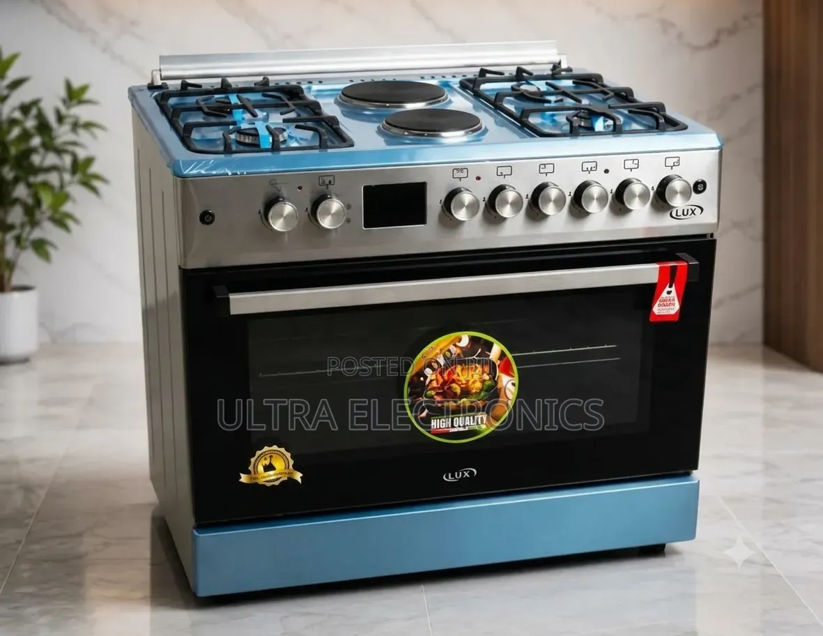 Lux 5 Burner Gas Cooker – Power, Performance Perfection!