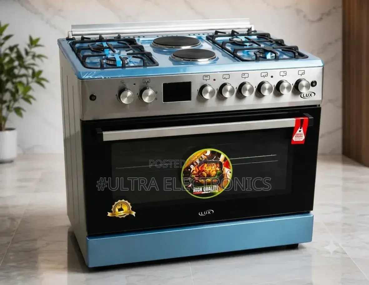 Lux 5 Burner Gas Cooker – Power, Performance Perfection!