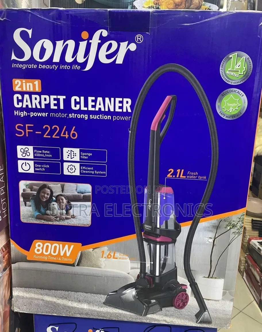 Sonifer Sf-2246 2-in-1 Carpet Cleaner Bring Professional-Quality