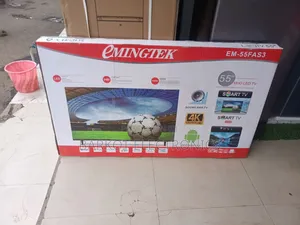 Emingtek Smart Tv Model Em 55 Fa S3 Quality Andraid Framless 2026