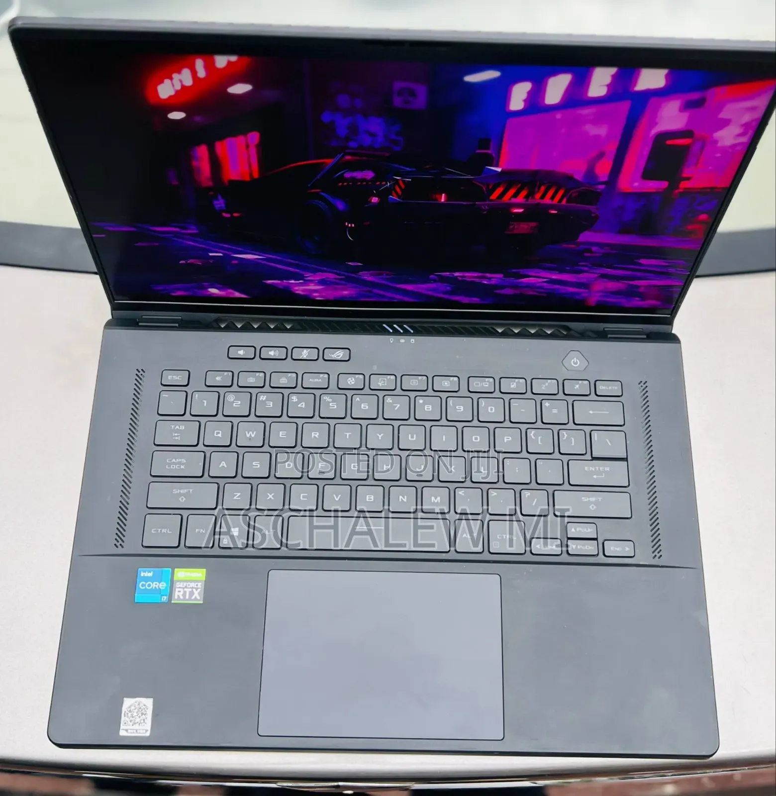 New Laptop Asus ROG Zephyrus M16 16GB Intel Core i7 SSD 512GB