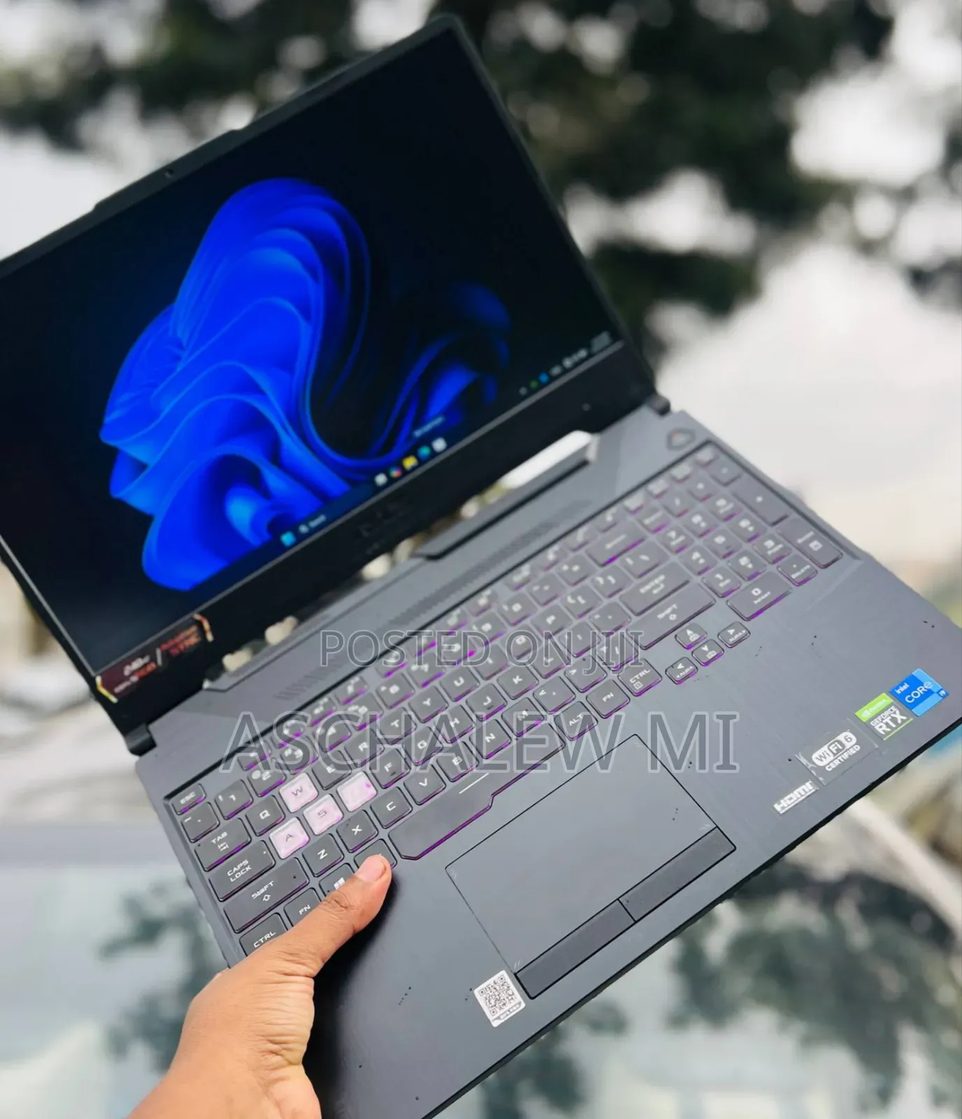 New Laptop Asus TUF Gaming F15 16GB Intel Core i9 SSD 512GB