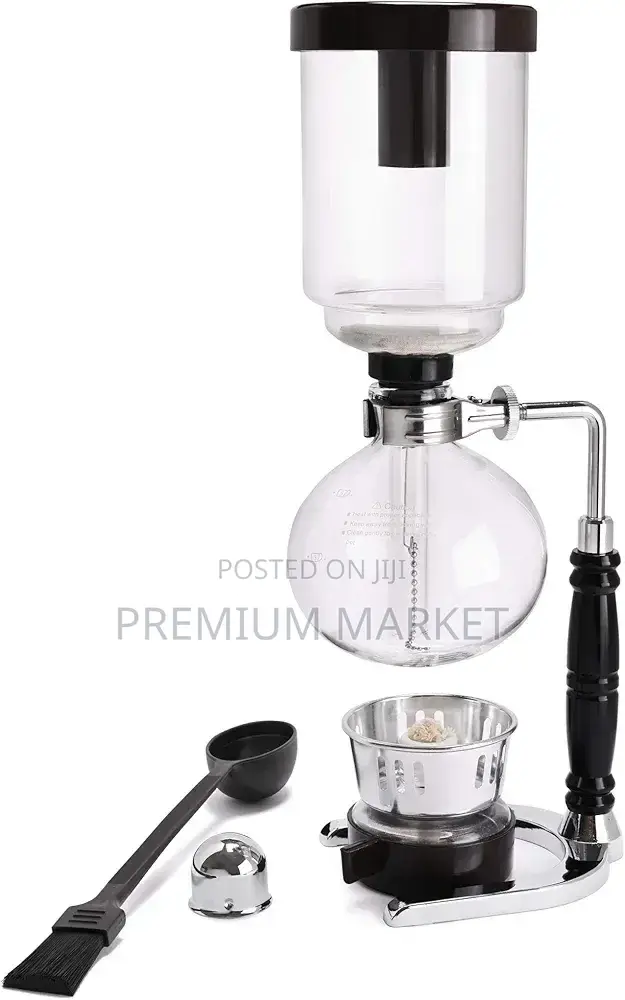 Siphon Coffee Maker የቡና Steam ማፍያ