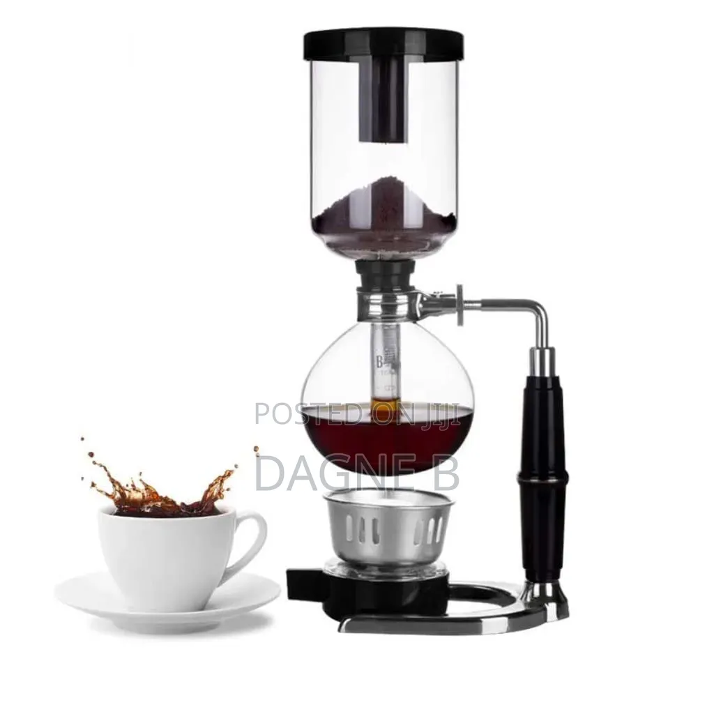 Siphon Coffee Maker የቡና Steam ማፍያ