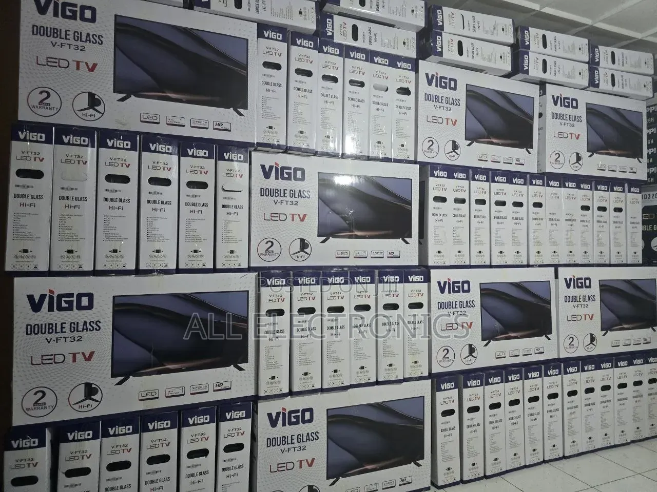 Vigo 32inch Led Double Glass Tv