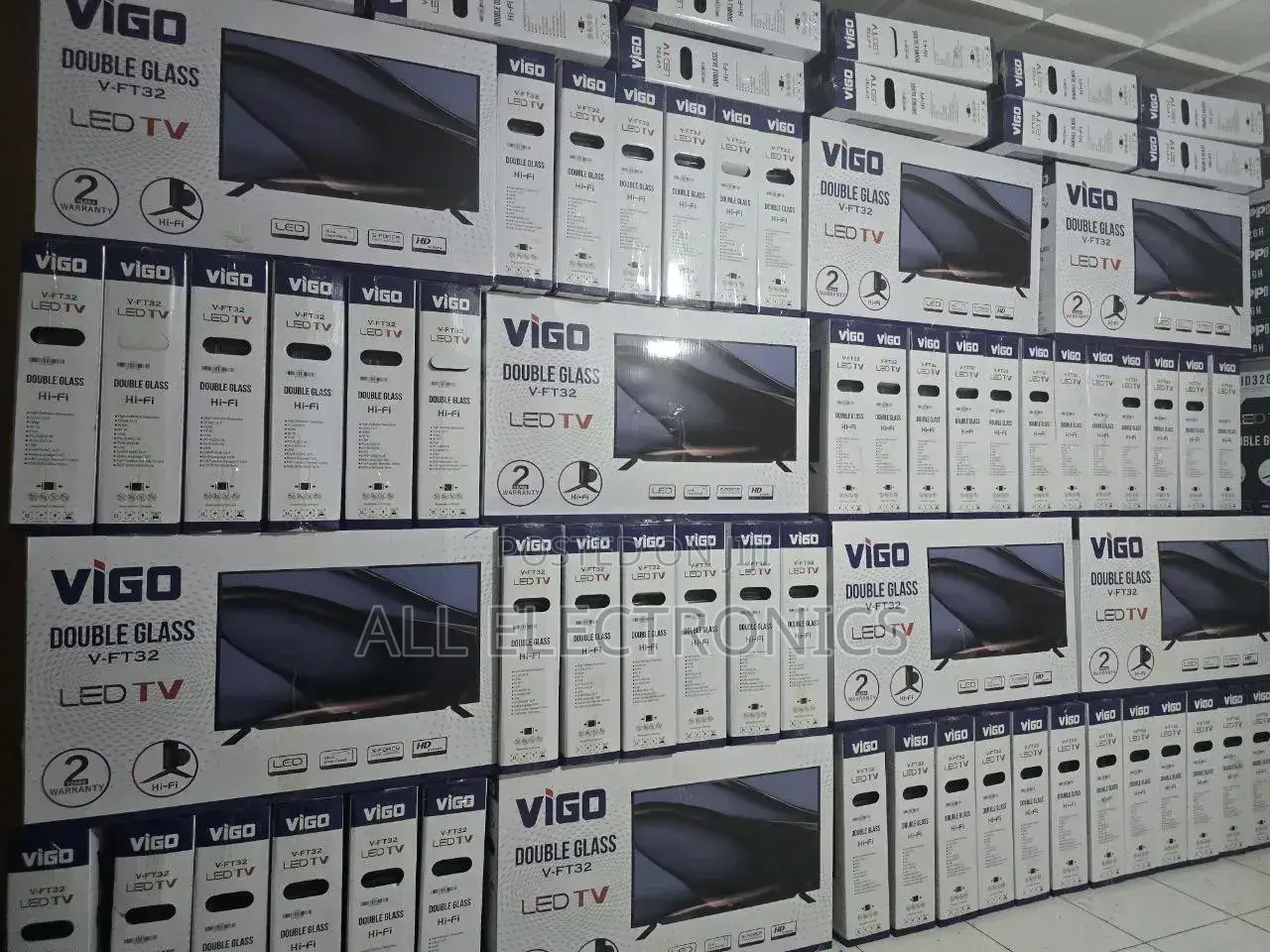 Vigo 32inch Led Double Glass Tv