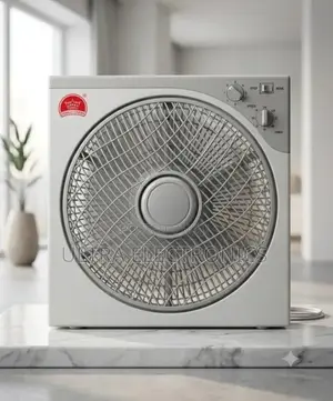 Crown Table Fan – Powerful Air Flow Modern Design