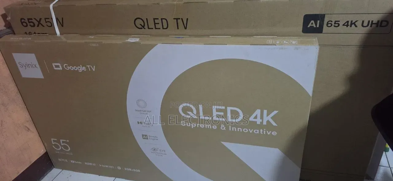 Syinix 55"Premuim Uhd Tv
