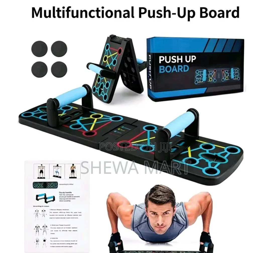 Foldable Multi-Functional Push Up Board Chest Abs Training Equipment