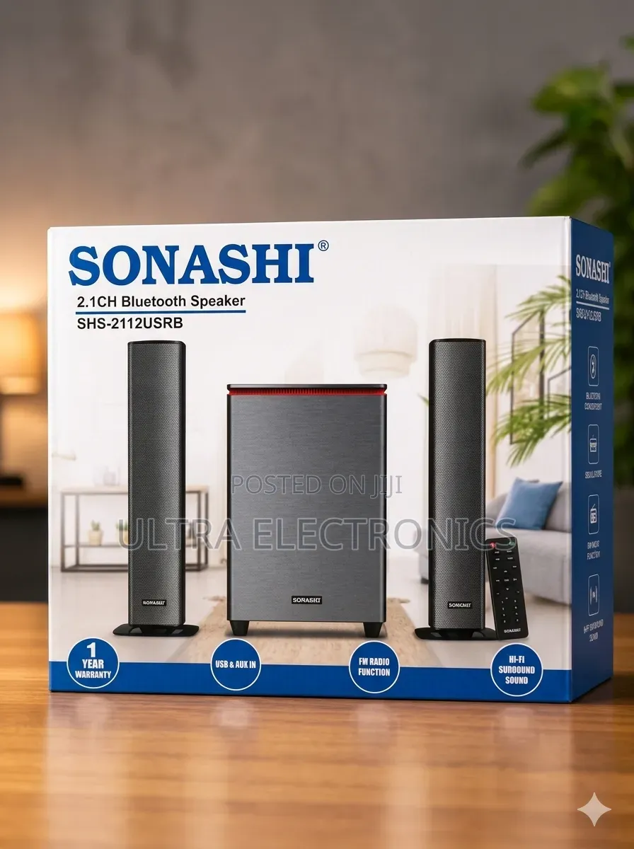 Sonashi 2-in-1 Speaker – Powerful Sound Modern Design