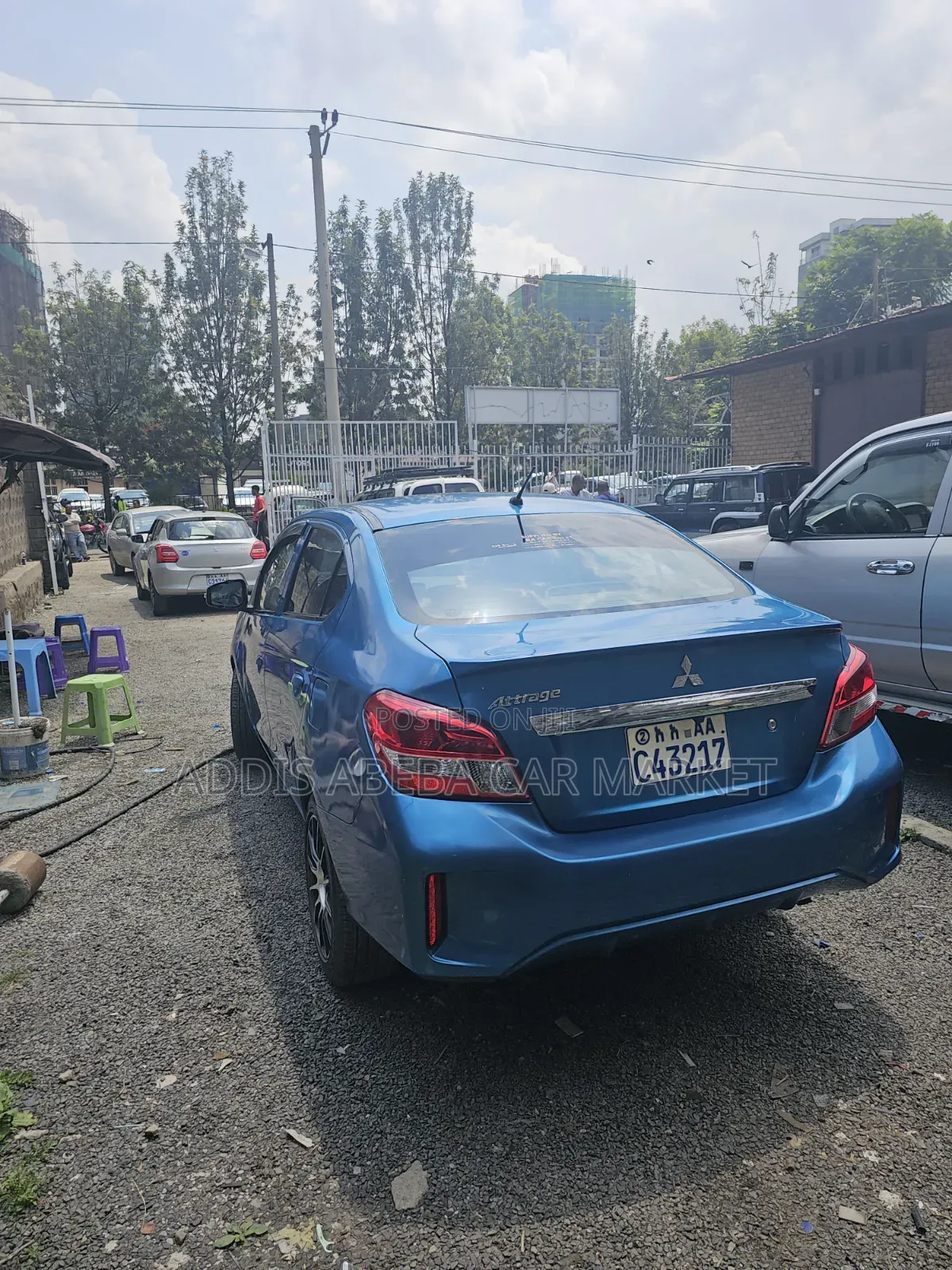 Mitsubishi Attrage 2022 Blue