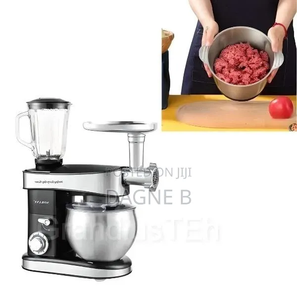 Sokany Sk-05010 Kitchen Master/Stand Mixer የሊጥ ማቡኪያ ጁስ እና ስጋ መፍጫ