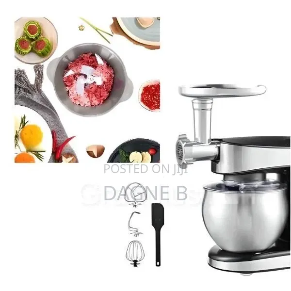 Sokany Sk-05010 Kitchen Master/Stand Mixer የሊጥ ማቡኪያ ጁስ እና ስጋ መፍጫ