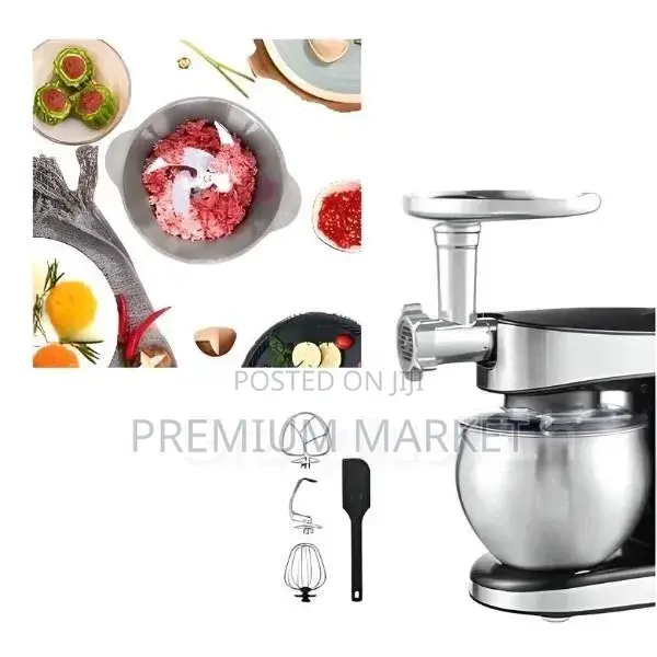 Sokany Sk-05010 Kitchen Master/Stand Mixer የሊጥ ማቡኪያ ጁስ እና ስጋ መፍጫ
