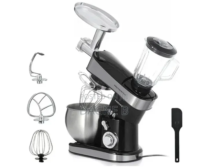 Sokany Sk-05010 Kitchen Master/Stand Mixer የሊጥ ማቡኪያ ጁስ እና ስጋ መፍጫ
