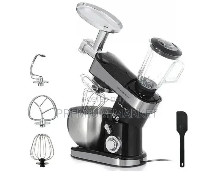 Sokany Sk-05010 Kitchen Master/Stand Mixer የሊጥ ማቡኪያ ጁስ እና ስጋ መፍጫ