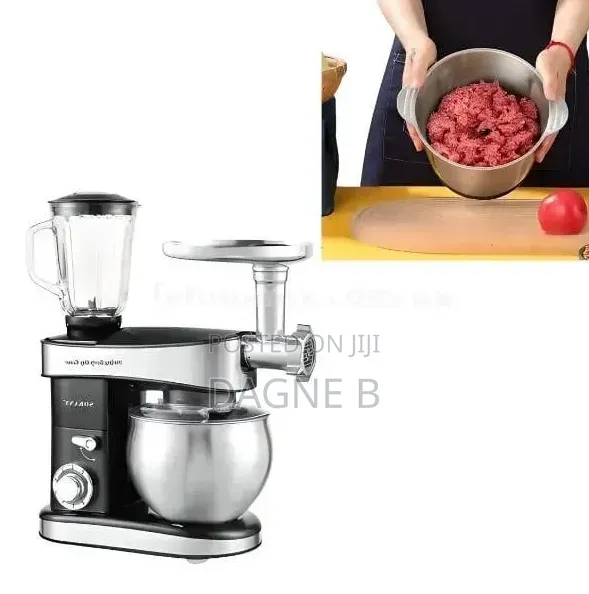 Sokany Sk-05010 Kitchen Master/Stand Mixer የሊጥ ማቡኪያ ጁስ እና ስጋ መፍጫ