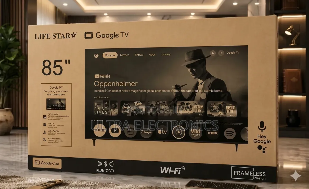 Life Star 85 Inch Smart Tv – Ultra Hd Cinema Experience