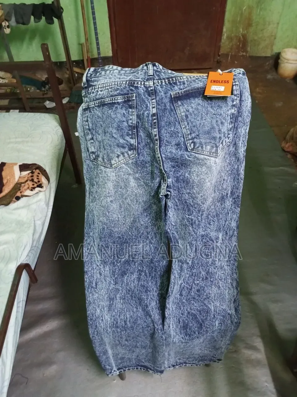 Quality Baggy Stock Jeans Size 33 34 36 38 Price 2700