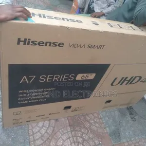 Hisenes 65inch Tv Vidaa Smart Tv