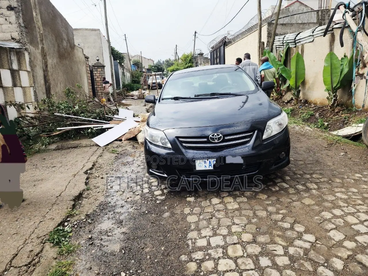 Toyota Corolla 2008 Black
