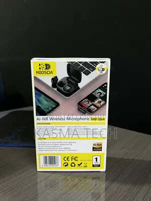  Koosda KMP-156ai Wireless Microphone – 2-in-1 Ai Noise Reduction