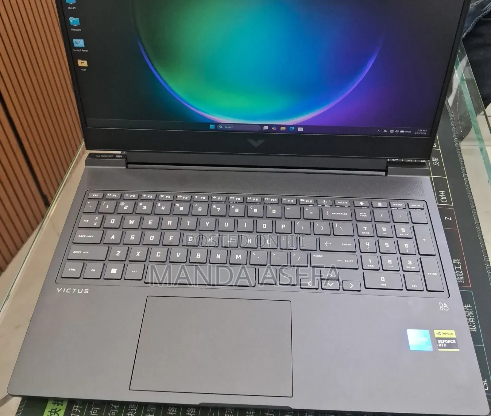 New Laptop HP Victus 16 16GB Intel Core i7 SSD 1T